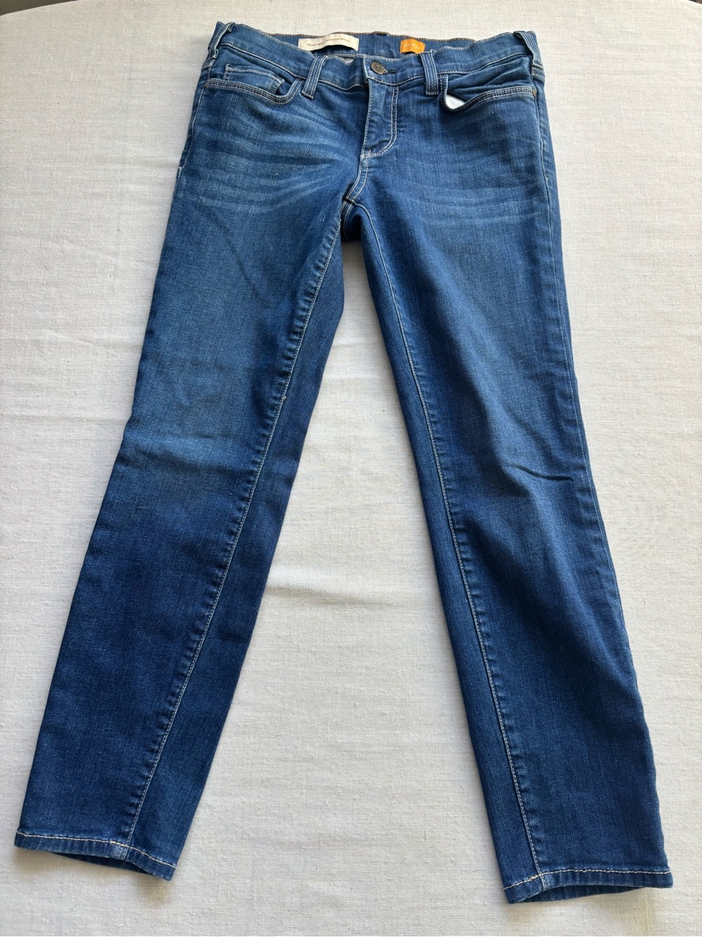 Anthropologie Pilcro & The Letterpress Low Rise Skinny Crop Jeans 27 Medium Wash